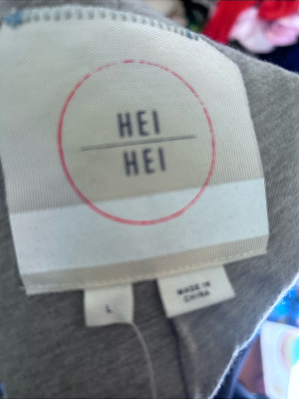 NWT - Anthropologie Hei Hei Gray Perforated Vegan Suede Moto Jacket - Women's - Picture 3 of 4